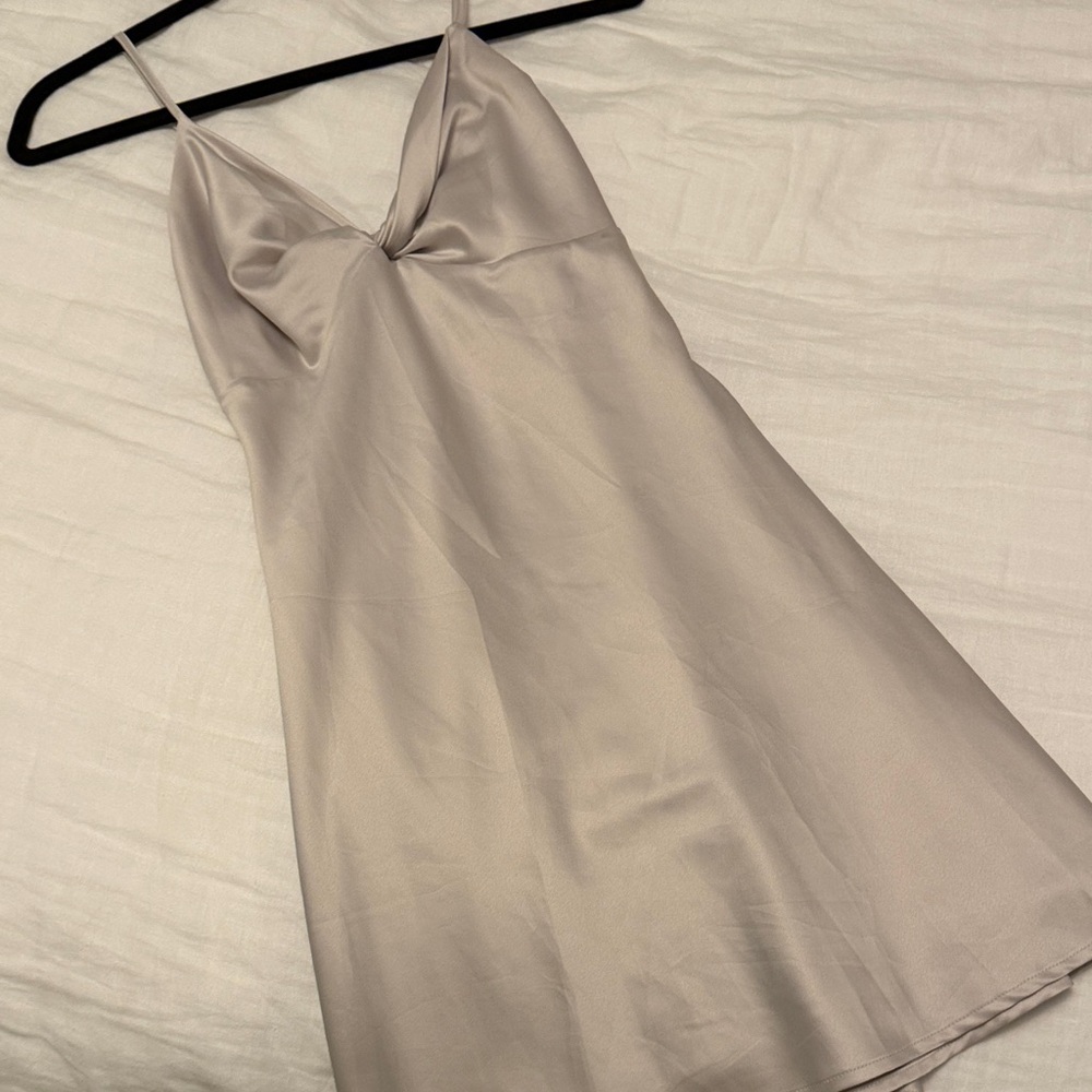 Dynamite Cream Mini Dress